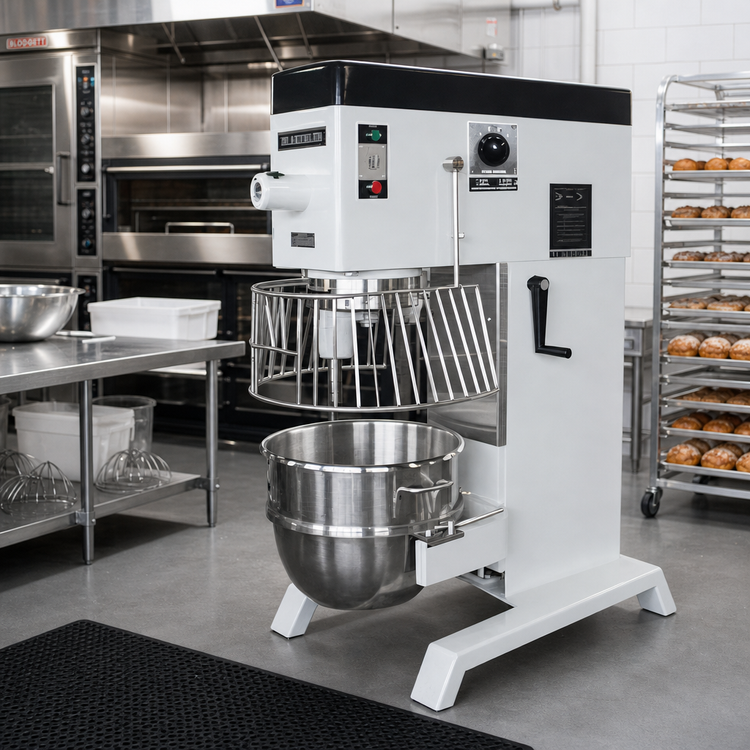 Product image #2 for Blakeslee DD-80 80 Quart 4-Speed Gear-Driven Floor Model Planetary Mixer