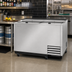 Thumbnail image #2 for Turbo Air Super Deluxe 50-Inch Wide Glass Chiller & Froster with Top Sliding Lids and Self-Cleaning Condenser