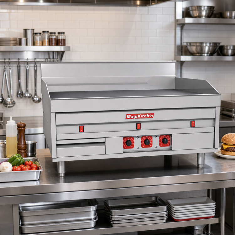 Product image #2 for Magikitch'n MKE-48-E 48-Inch Countertop Electric Griddle