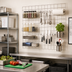 Thumbnail image #2 for Metro SmartWall Life 36 x 30 Inch 304 Stainless Steel Wire Grid for Wall Shelving Systems