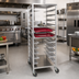 Thumbnail image #2 for Carter-Hoffmann AL12 Aluminum Room Service Cart for Patient Trays, 12-Tray Capacity