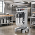 Thumbnail image #2 for Hobart Legacy+ HL400-1STD 40 Qt Floor Model Planetary Mixer with #12 Hub