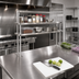 Thumbnail image #2 for Flex-Master 30 Inch Stainless Steel Table-Mount Overshelf Post with Mounting Plate