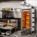 Thumbnail image #2 for Eurodib VGB4 Vertical Gas Gyro Broiler, 4 Double Burners, 176 lb Capacity, Natural Gas / LP Convertible