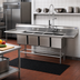 Thumbnail image #2 for Eagle Spec-Master FN2880-4-24L-14/3 Four-Compartment Stainless Steel Sink with 24