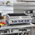 Thumbnail image #2 for Imperial 24-Inch Gas Countertop Charbroiler with 4 Radiant Burners