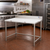 Thumbnail image #2 for Eagle Group Poly Top Boning Table with Stainless Steel Base, 60 x 30 Inches