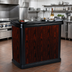 Thumbnail image #3 for Maximizer 56-Inch Portable Bar with 15-Gallon Ice Bin and Cherrywood Finish