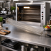 Thumbnail image #2 for Omcan USA Flat Spit Rotisserie Grill & Spatchcock Basket for 48195