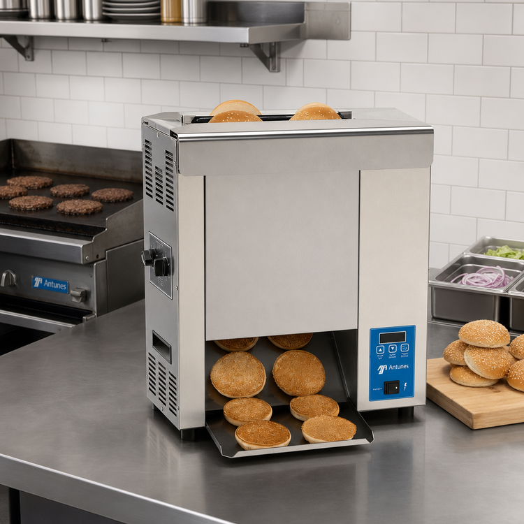 Product image #2 for Antunes Countertop Vertical Contact Conveyor Toaster, 208V