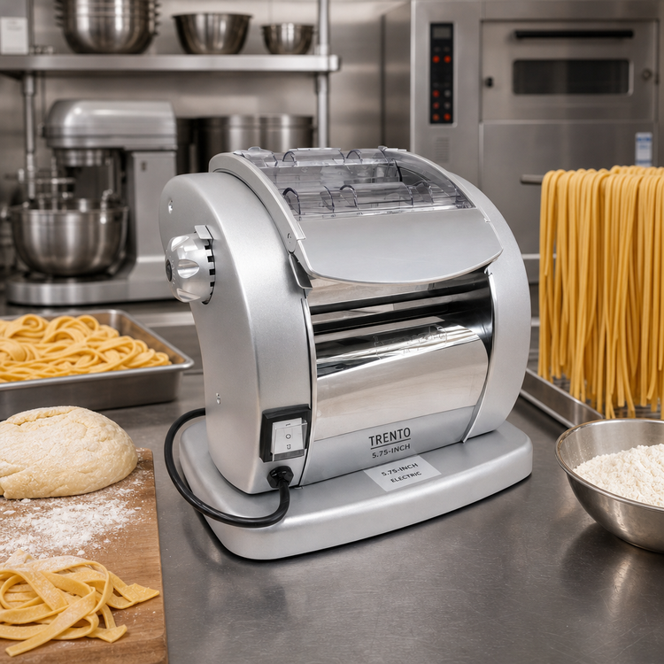 Product image #2 for Trento Electric Countertop Pasta Sheeter with 5.75-Inch Roller Width