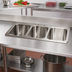 Thumbnail image #2 for BK Resources Deep Drawn 3-Compartment Drop-In Sink, 35-3/4