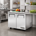 Thumbnail image #2 for True TUC-36-HC 36-Inch 2-Section Undercounter Refrigerator with Stainless Steel Doors