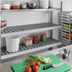 Thumbnail image #2 for Fermod Fermostock 52-Inch x 18-Inch Horizontal Vented Polymer Shelf with Removable Inserts