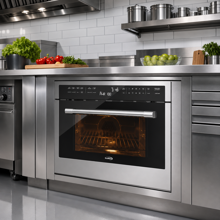 Product image #2 for KoolMore 24-Inch Built-In Stainless Steel Convection Microwave Oven