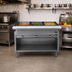Thumbnail image #2 for Spec-Master 48 Inch Electric Hot Food Table with 3 Open Wells, Enclosed Base, and Cutting Board, 240V