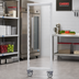 Thumbnail image #3 for Camshelving Premium Series Mobile Post Kit with Swivel Casters, 18 Inch Wide x 75-1/4 Inch High, Speckled Gray