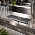 Thumbnail image #2 for Perlick 6000 Series Surface-Mount Stainless Steel Glass Drainer with Center Rinser