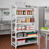 Thumbnail image #3 for Cambro Camshelving Premium 18 x 42 x 84-Inch 5-Tier Vented Polymer Shelving Starter Unit