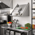 Thumbnail image #2 for Serv-Ware 63-Inch Slanted Wall-Mounted Rack Shelf, Solid 304 Stainless Steel