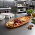 Thumbnail image #2 for American Metalcraft Oblong Olive Wood Serving Board, 12 x 4-1/2 x 1 Inch
