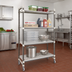 Thumbnail image #2 for Cambro Camshelving Elements XTRA 24-Inch Deep x 54-Inch Long x 80-Inch High 4-Shelf Vented High Density Top Rail Mobile Starter Unit