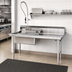 Thumbnail image #2 for Eagle Group Straight Soiled Dishtable with 20