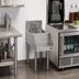Thumbnail image #2 for Krowne Royal Series 14-Inch x 24-Inch Underbar Blender Station with Dump Sink and Recessed Blender Shelf