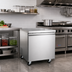 Thumbnail image #2 for Omcan 27-Inch Single-Section Undercounter Reach-In Freezer, 6.3 Cu. Ft., Stainless Steel