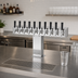 Thumbnail image #2 for Perlick Wide Base Extra High 10-Faucet Glycol-Cooled Countertop Draft Beer Tower, Polished Chrome