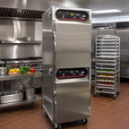 Thumbnail image #2 for Carter-Hoffmann (Middleby) CH1600U Full-Height 2-Compartment Electric Cook & Hold Cabinet, Digital Controls, 16-Pan Capacity, Stainless Steel