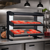 Thumbnail image #2 for Hatco HXMS-60D 60-Inch Slanted Heated Countertop Food Merchandiser with LED Lighting