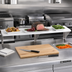 Thumbnail image #2 for Advance Tabco Triumph Supreme Stainless Steel Carving Station Shelf with Removable White Poly Cutting Board, 31-13/16 Inches W x 10 Inches D