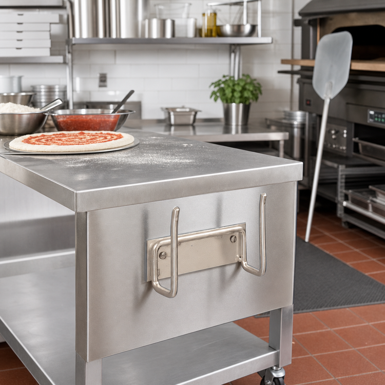 Product image #3 for American Metalcraft Chrome-On-Steel Peel Rack