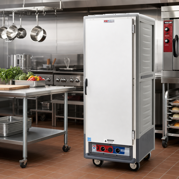 Product image #2 for Metro C5 3 Series Mobile Full-Height Low-Watt Heated Holding & Proofing Cabinet with Gray Insulation Armour