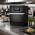 Thumbnail image #2 for Merrychef conneX 16 Carbon Black Ventless High-Speed Microwave Convection/Impingement Oven