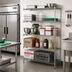 Thumbnail image #2 for Metro Super Erecta Add-On Wire Shelving Unit, 30W x 21D x 74H, 5 Shelves, Brite Finish