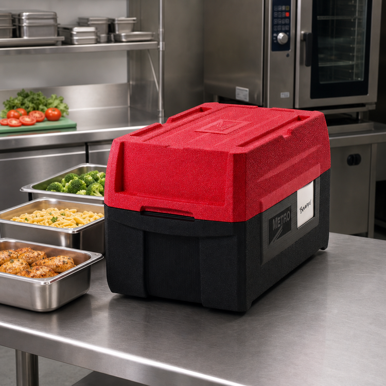 Product image #2 for Metro Mightylite BigBoy 5-Pan Multi-Purpose Insulated Top-Load Food Pan Carrier
