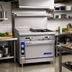 Thumbnail image #2 for Imperial Spec Series Heavy Duty 36-Inch Combination Gas Range with 2 Open Burners, 18-Inch Griddle, and Standard Oven