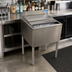 Thumbnail image #3 for BK Resources 36-Inch Wide Underbar Insulated Stainless Steel Ice Bin with 8-Circuit Aluminum Cold Plate, 120 lb Capacity