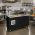Thumbnail image #2 for Vollrath 2-Series Affordable Portable Refrigerated Cold Food Buffet Station with Breath Guard, 4-Pan