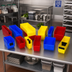 Thumbnail image #2 for Quantum Economy Nesting Shelf Bin, 6-5/8 x 11-5/8 x 6 Inches, Polypropylene