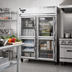 Thumbnail image #2 for Continental Refrigerator 2FENSSGDHD Extra-Wide Two-Section Reach-in Freezer with Half Glass Doors