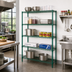 Thumbnail image #2 for Quantum 60-inch W x 12-inch D x 74-inch H 5-Shelf Wire Shelving Starter Kit