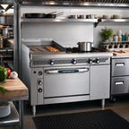 Thumbnail image #2 for Imperial (Middleby) Spec Series IHR-GT18-1HT 36-Inch Gas Range with 18-Inch Thermostatic Griddle, 18-Inch Hot Top and Standard Oven