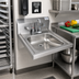 Thumbnail image #2 for BK Resources ADA Wall-Mounted Hand Sink with Deck-Mount Faucet, 14