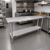 Thumbnail image #2 for Sapphire 60-Inch x 30-Inch Stainless Steel Flat Top Work Table with Undershelf
