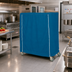 Thumbnail image #2 for Metro 60 x 21 x 74 Inch Mariner Blue Nylon Cart Cover for Queen Mary & Banquet Carts