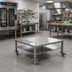 Thumbnail image #1 for Alto-Shaam Stainless Steel Oven Stand with Casters, 42 x 39-3/4 x 17-1/2 Inches