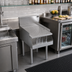 Thumbnail image #2 for Krowne Royal Series 18 Inch x 24 Inch Freestanding Underbar Recessed Drainboard